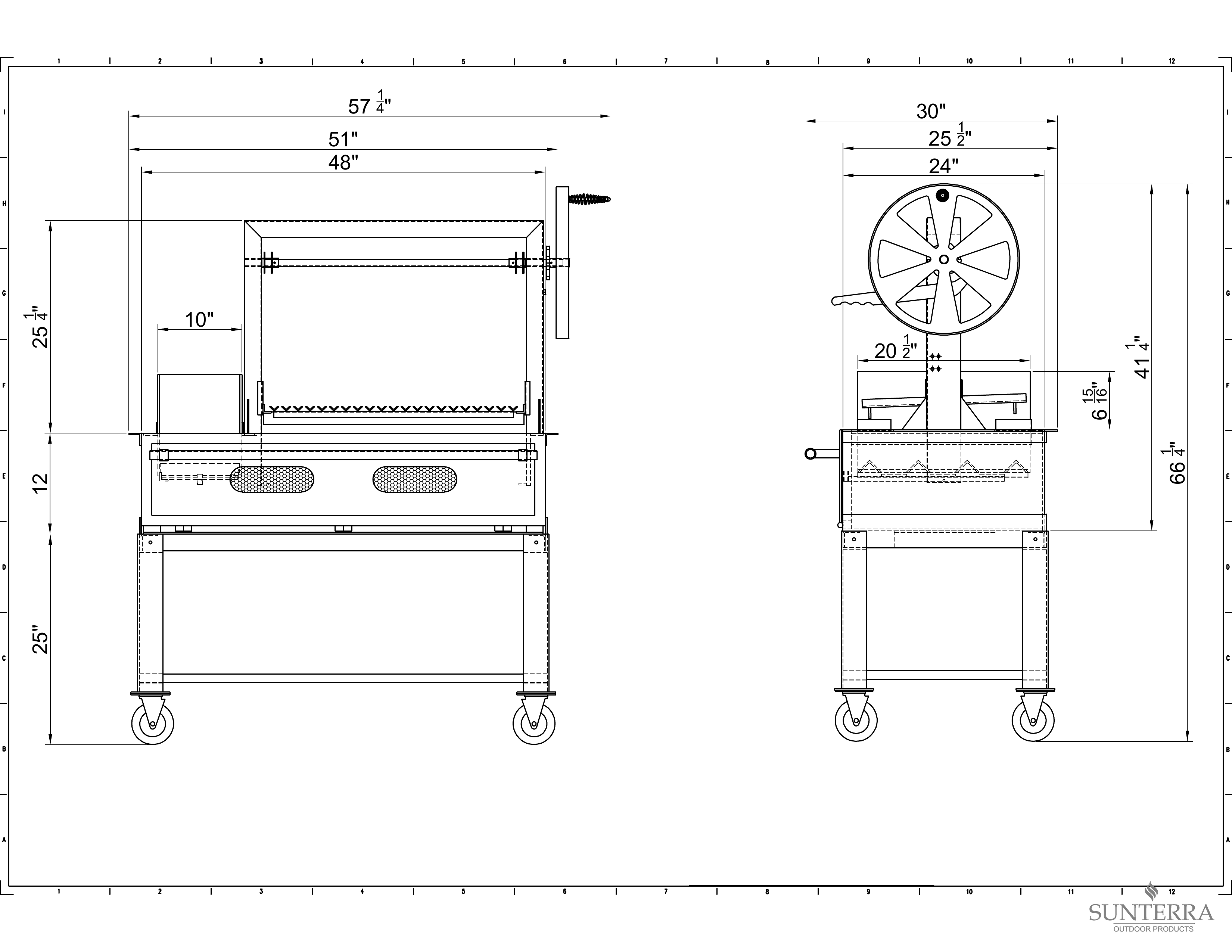 Pro Series Argentine Side Brasero