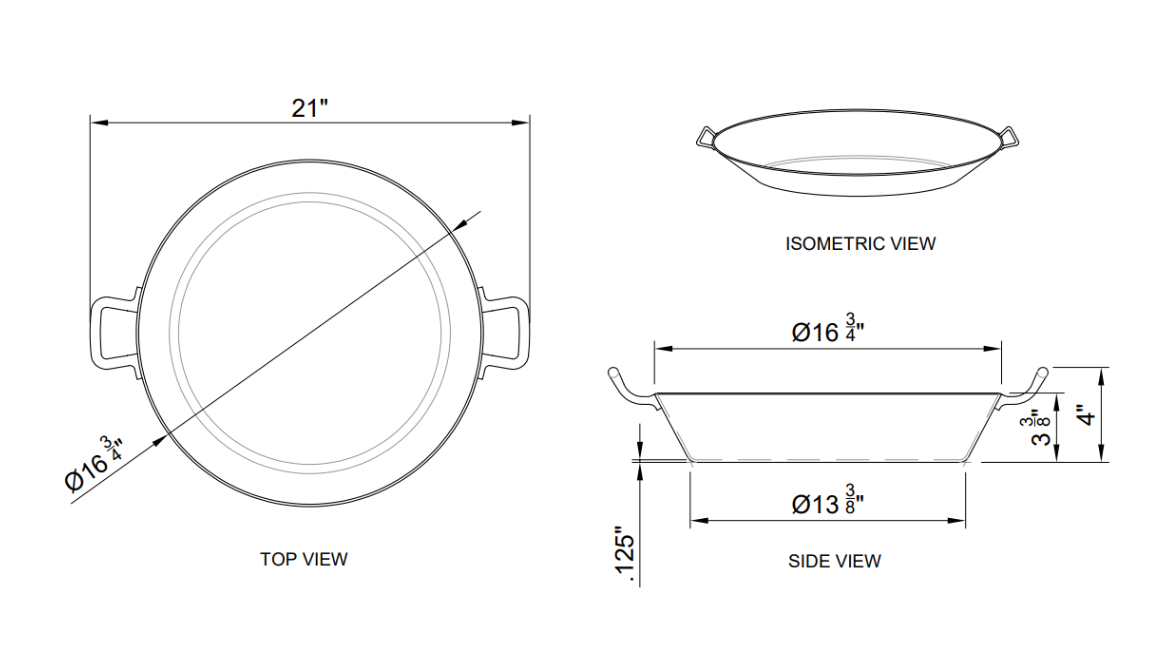 Paella Pan