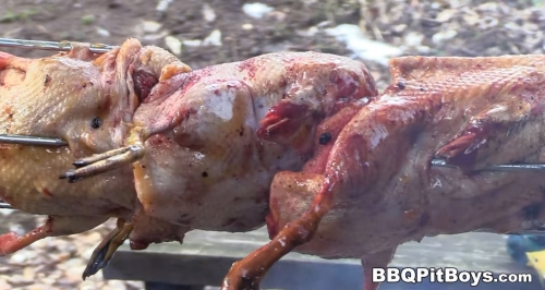 Spit Roasted Duck